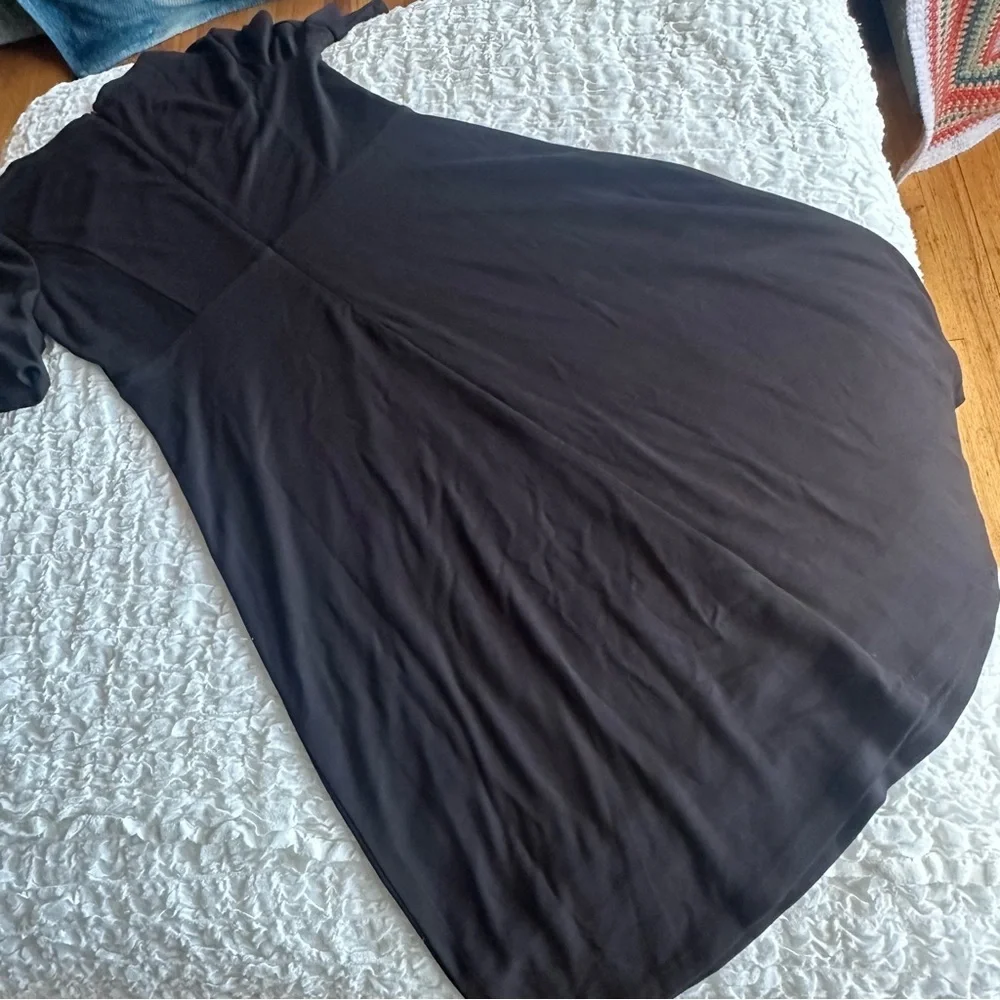 Boden Alexis Jersey Flutter Sleeve Dress 12L - Picture 14 of 14